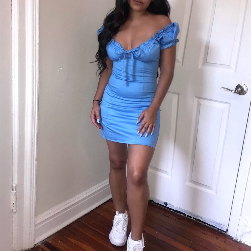 Off the shoulder dress